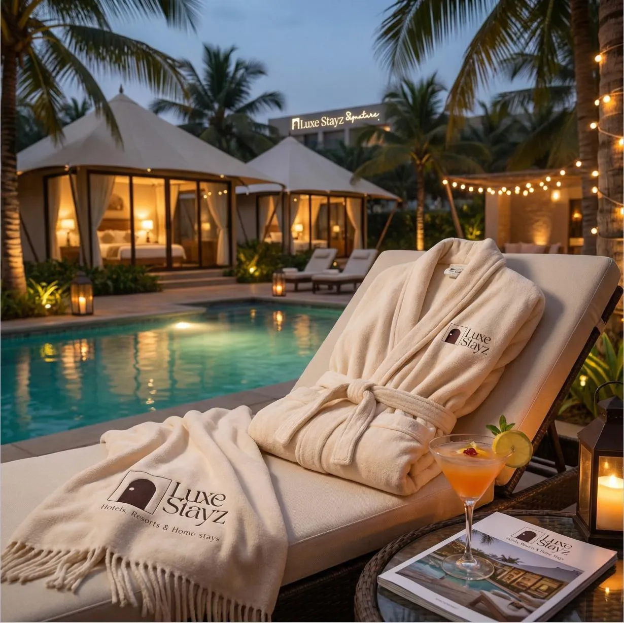 LuxeStayz Premium Hotel Interior - Curated Luxury Stays in India