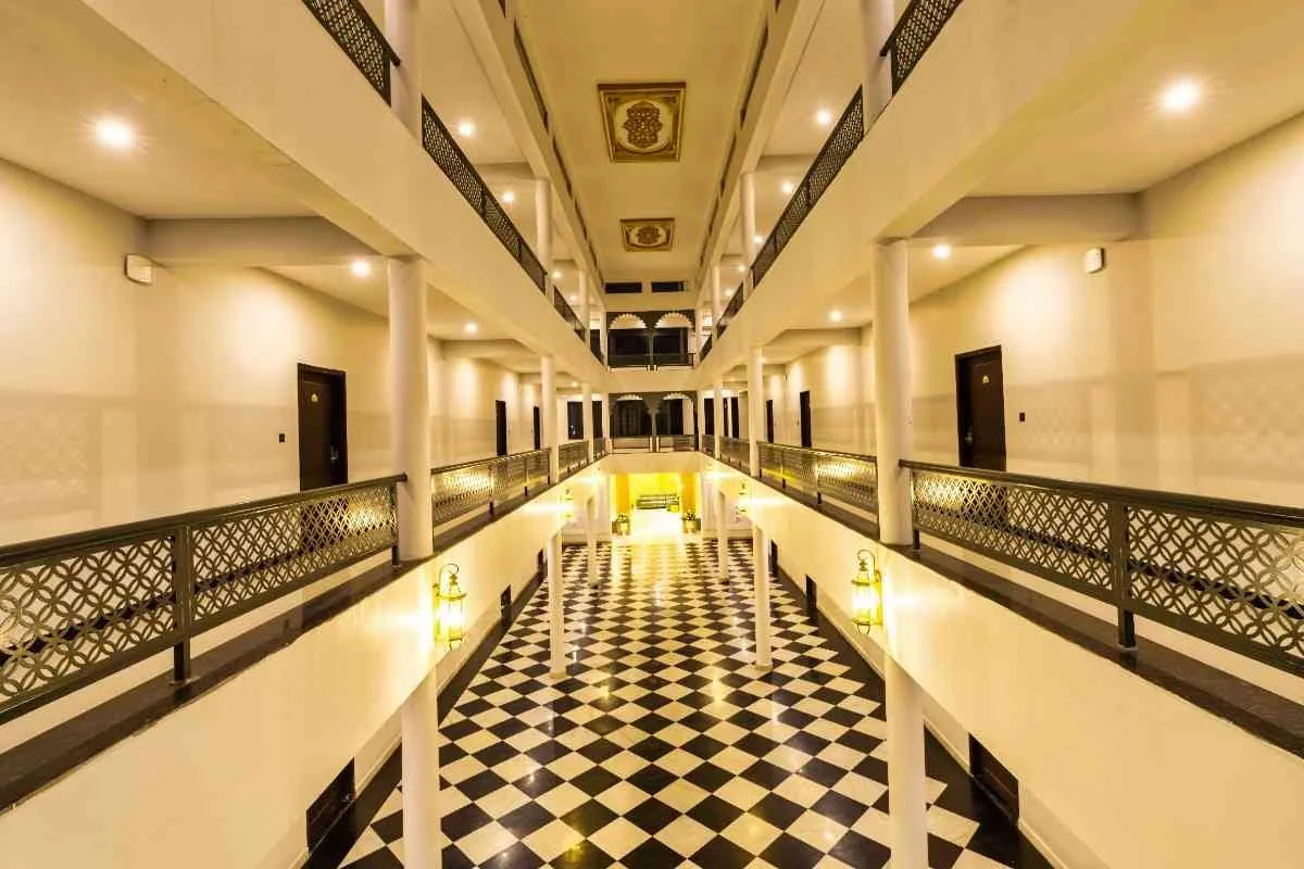 Mewar Resort Lobby Corridor