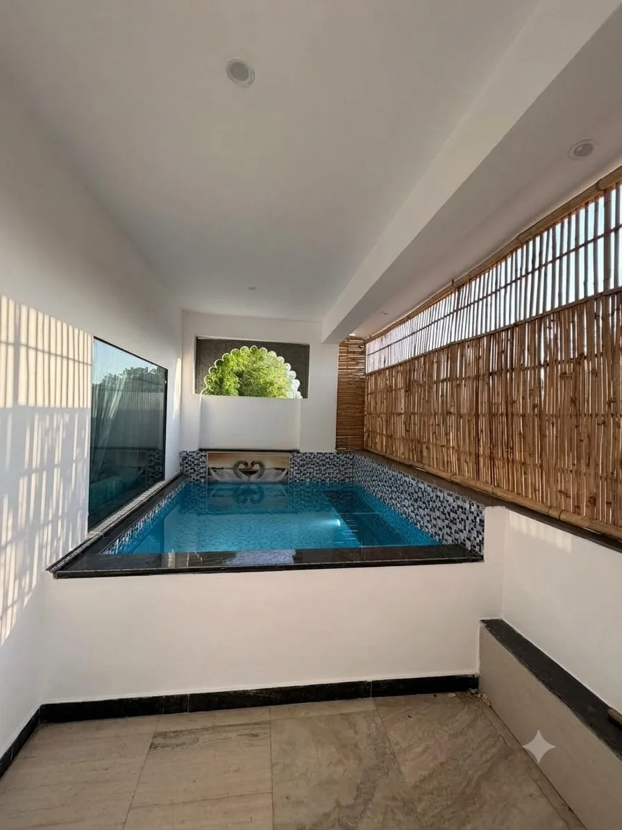 Mewar Resort Private Pool Villa plunge pool