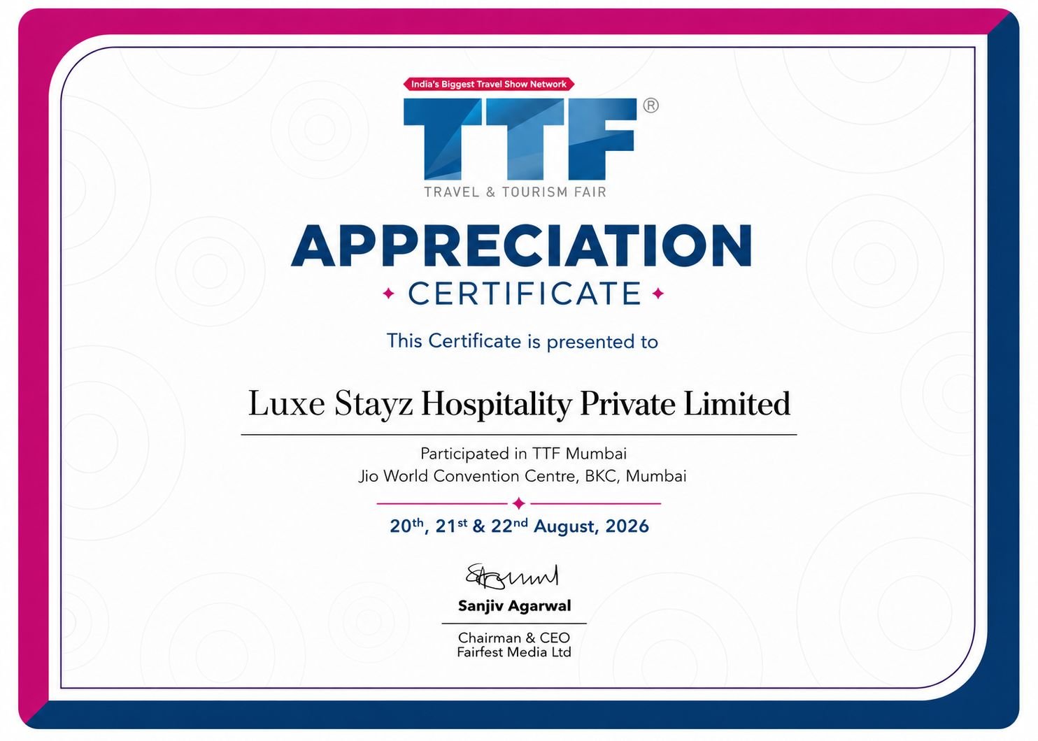 LuxeStayz Premium Hotel Interior - Curated Luxury Stays in India