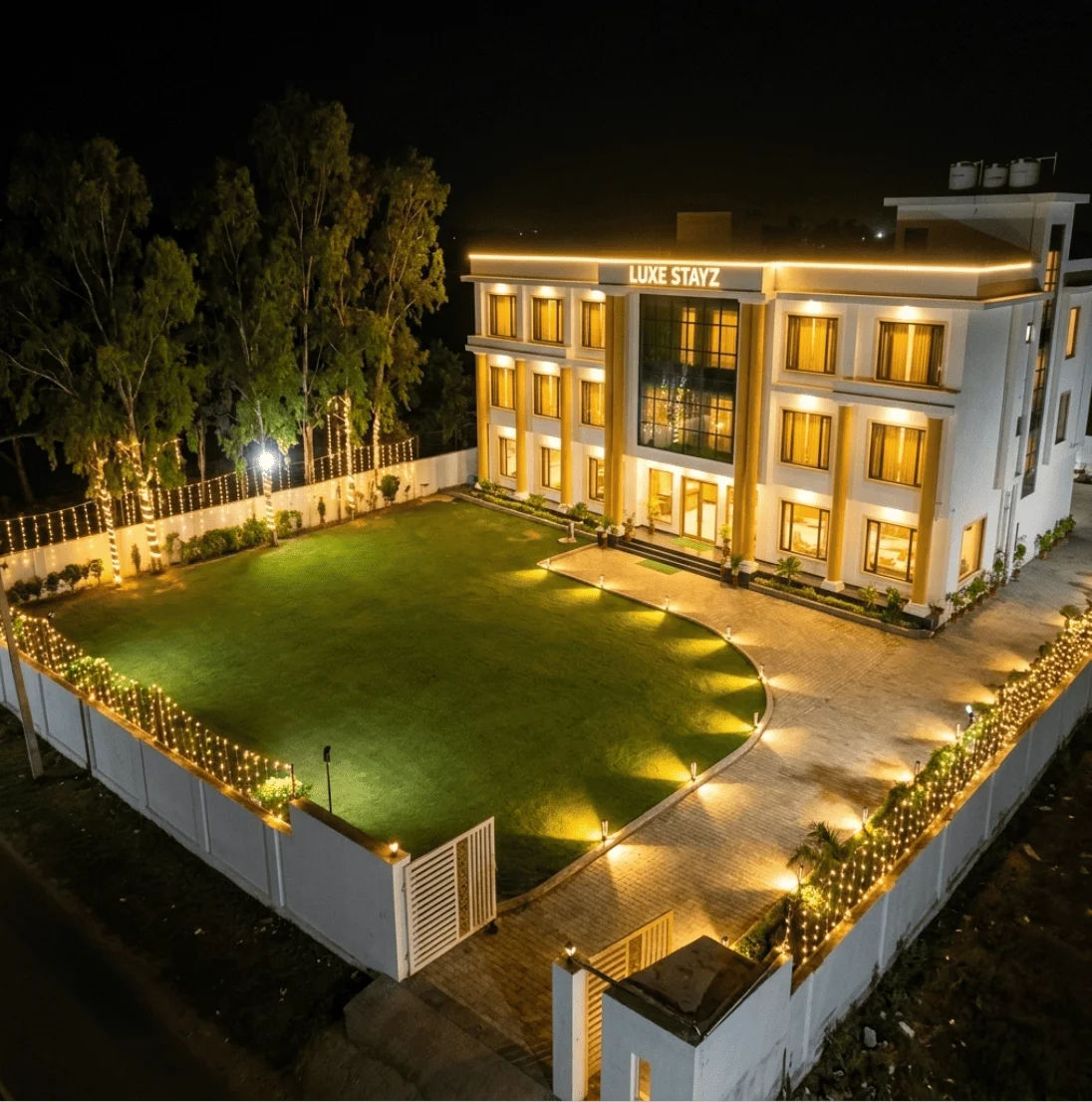 Luxe Stayz Aravali Tree, Udaipur, in the monsoon season